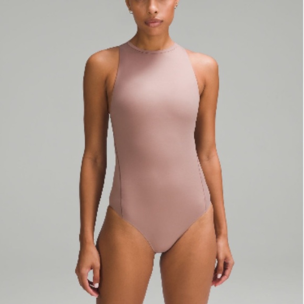 ❤️ Wundermost Ultra-Soft Nulu High-Neck Sleeveless Bodysuit Size Large NWOT